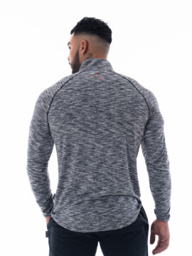 Mens Graphite Marl 1/4 Zip Mid Layer