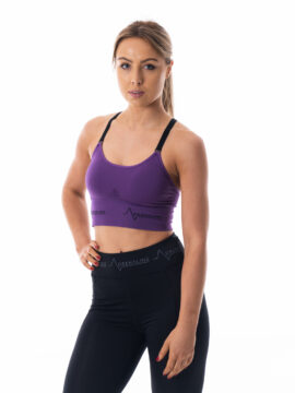 Purple Sports Bra