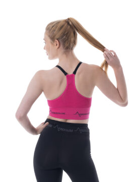 Pink Sports Bra