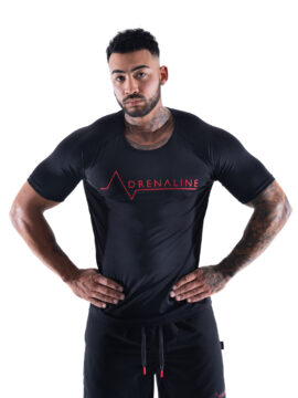 Mens Black Tech T-Shirt