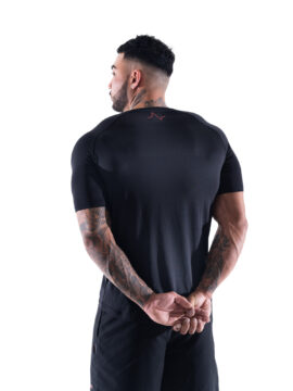 Mens Black Tech T-Shirt